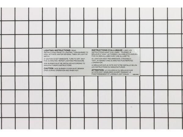 10425375-1-M-Napoleon-N385-0002-Sideburner Label