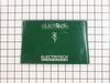 Accessory Cover W/Lock Spring, Green – Part Number: 09-82216-01
