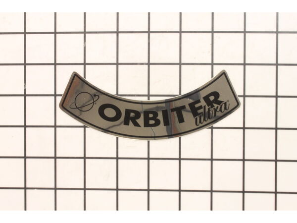 10433317-1-M-Oreck-53342-03-Label, Curved, Orbiter, Alumin