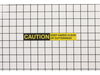 Plate, Inst. Caution, Keep Han – Part Number: 3330305