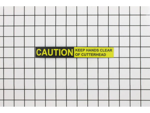 10459633-1-M-Powermatic-60B-129-Caution Label (Hands Clear)