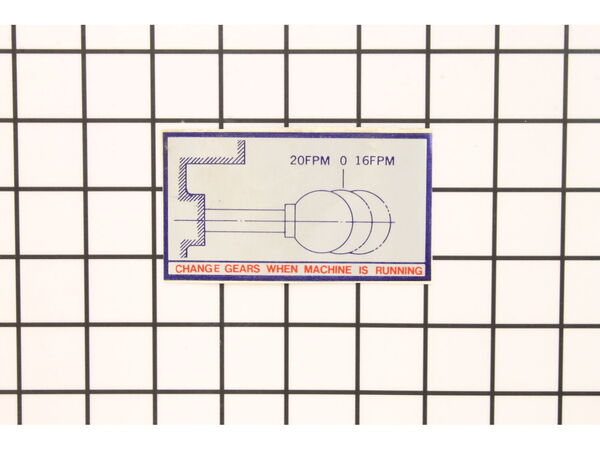 10459810-1-M-Powermatic-6284823-Speed Label