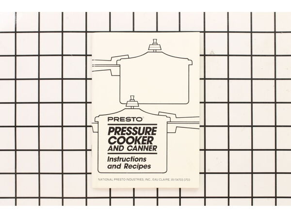 10468545-1-M-Presto-59464-Pressure Cooker Instruction/re