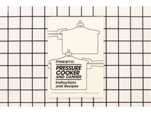 Pressure Cooker Instruction/re – Part Number: 59464