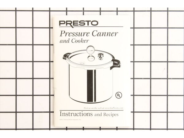 10468568-1-M-Presto-72719-Instruction/recipe Book