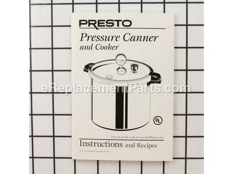 10468588-1-M-Presto-72972-Instruction/Recipe Book
