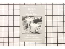 Pressure Canner Instruction/re – Part Number: 85653