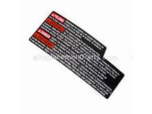 Warning Plate – Part Number: 1619X04919