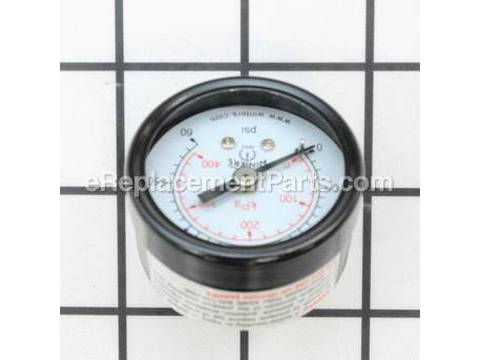 10487224-1-M-SprayTECH-0279427-Pressure Gauge, 60 Psi