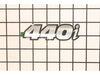 Motor Cover Label – Part Number: 313-1629