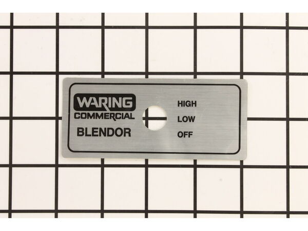 10505838-1-M-Waring-015397-Name Plate