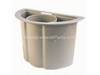 Plunger /white - Half Circle S – Part Number: 019579