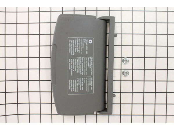 10510883-1-M-Weber-61472-Cover For Control Assembly, Grey