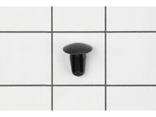 Black Plastic Button To Attach – Part Number: 62196