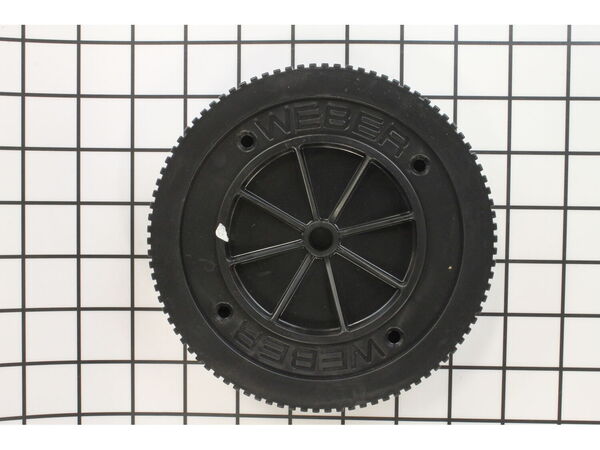 10511443-1-M-Weber-69890-Wheel 6" - Black W/Insert Holes