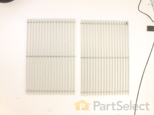 10511748-1-M-Weber-7528-Set Of Stainless Steel Grates