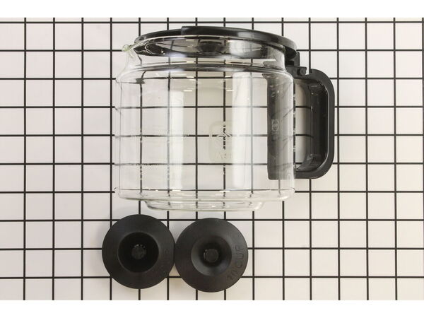 10518153-1-M-Medelco-1-GL212-BL-6-12 Cup Glass Eurostyle, Black