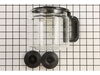 12 Cup Glass Eurostyle, Black – Part Number: 1-GL212-BL-6