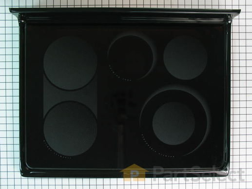 1148290-1-M-Frigidaire-316421291         -Maintop Glass & Frame - Black