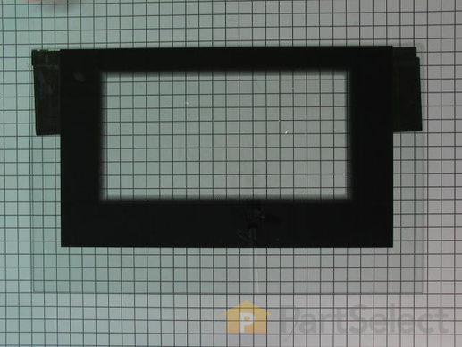 1149314-1-M-Frigidaire-316452701         -Glass,oven door ,black ,outer