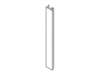 Trim,vertical ,stainless ,front ,(2) – Part Number: 318315200