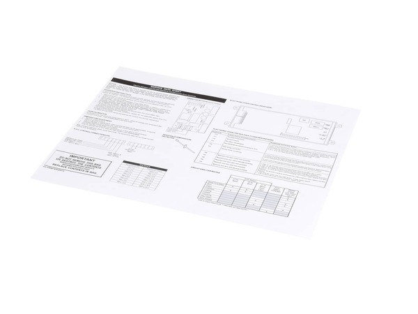 1151707-1-M-Frigidaire-316441435         -SERVICE TECH SHEET