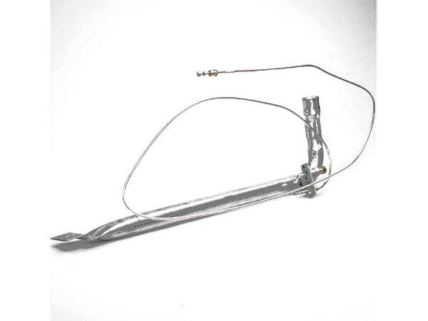 1154893-1-M-GE-WB16K10061        -Oven Burner and Pilot Assembly