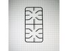 Double Burner Grate - Black – Part Number: WB31K10169