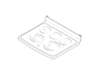 RANGE TOP AND GLASS Assembly – Part Number: WB62X23063
