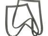 11701251-2-S-GE-WR24X23195-Refrigerator Freezer Door Gasket 20/22 Inch