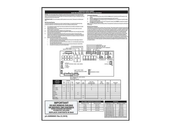 11703809-1-M-Frigidaire-5304499647-SERVICE DATA SHEET
