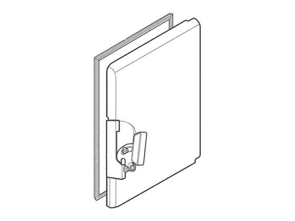 11707682-1-M-LG-ADC74207901-DOOR ASSEMBLY,FREEZE ROO