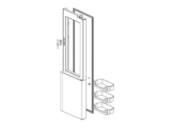 11707696-1-M-LG-ADC74625504-DOOR ASSEMBLY,HOME BAR