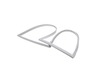 Door Gasket - Left Side – Part Number: ADX73550628