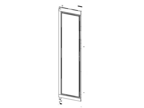 11717898-1-M-Samsung-DA91-04350A-Assembly DOOR FOAM-REF;OUT,L