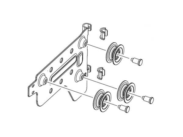 11720413-1-M-Samsung-DD97-00356B-Bracket Adjuster Assembly (Right)