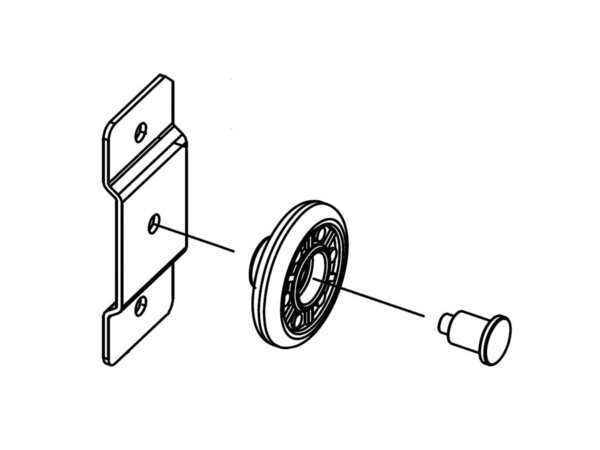 11720414-1-M-Samsung-DD97-00387A-Roller Assembly