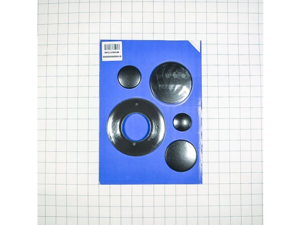 11726265-1-M-Whirlpool-W10831828-Burner Cap Set