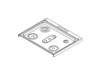 MAIN TOP,STAINLESS – Part Number: 809020402