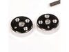 11728098-2-S-Whirlpool-W10846205-KITCHEN AID HANDLE MEDALLIONS - CHROME