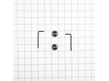 KITCHEN AID HANDLE MEDALLIONS - BLACK – Part Number: W10846206