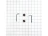 KITCHEN AID HANDLE MEDALLIONS - BLACK – Part Number: W10846206