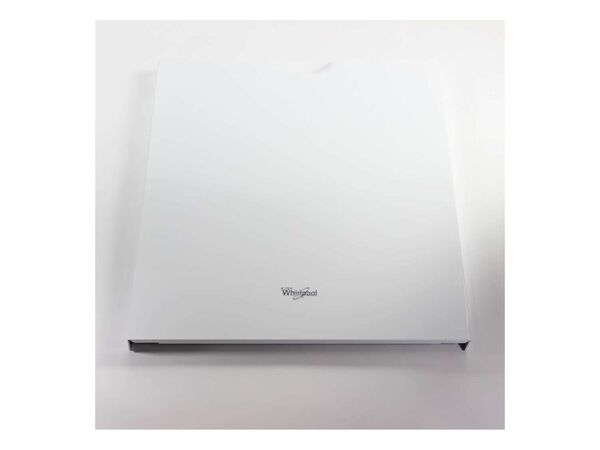11731047-1-M-Whirlpool-W10846351-Exterior Door Panel with Name Plate - White