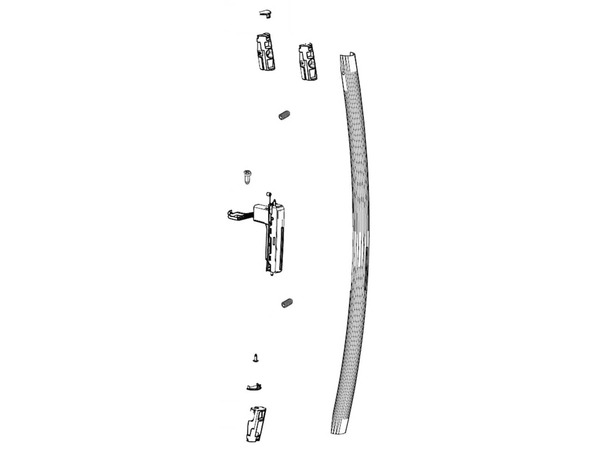 11733590-1-M-Samsung-DA97-15014B-Assembly HANDLE-REF;RH5000H,