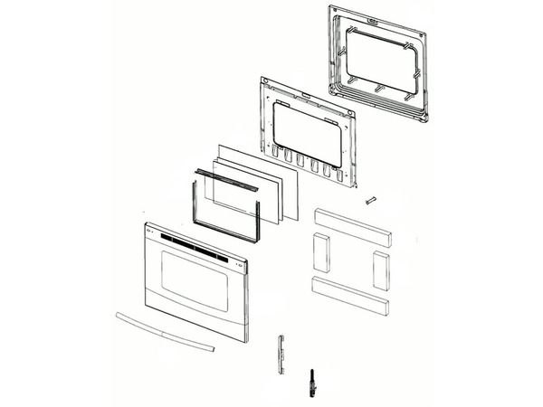 11735800-1-M-Samsung-DG94-00706B-Assembly DOOR;NE59J3421SS,ST