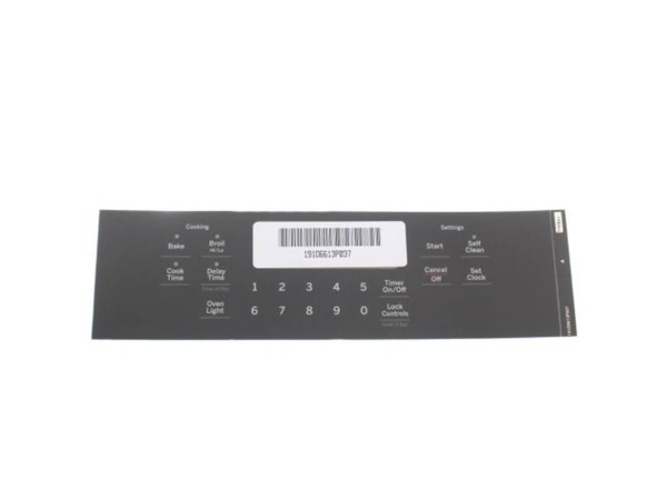 11736283-1-M-GE-WB07X26752-FACEPLATE GRAPHICS (GY)