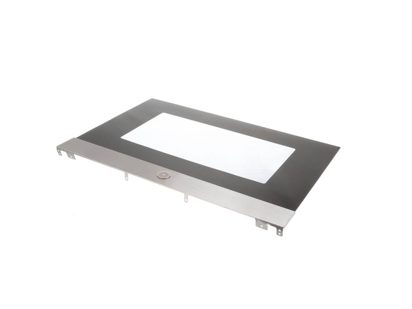 11736471-1-M-GE-WB56X26696-Oven Door Glass Assembly - Black