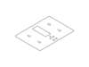 MAINTOP GLASS, BK – Part Number: WB62X25215