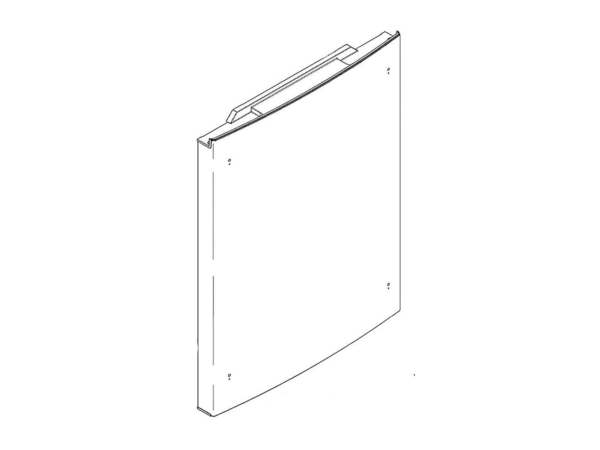 11737211-1-M-GE-WR78X25406-DOOR FOAM FF Assembly Stainless Steel