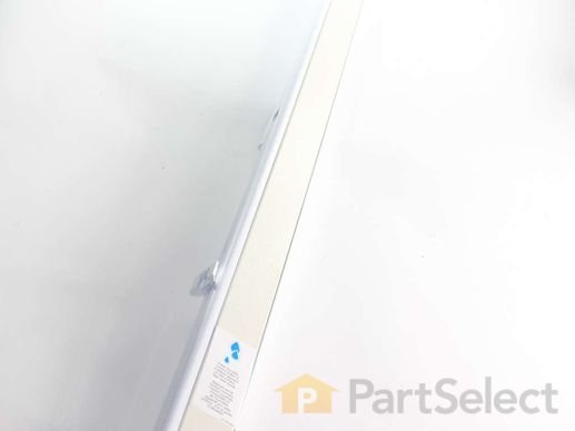 11738600-1-M-Whirlpool-WP12722813W-Vertical Mullion Rail - White
